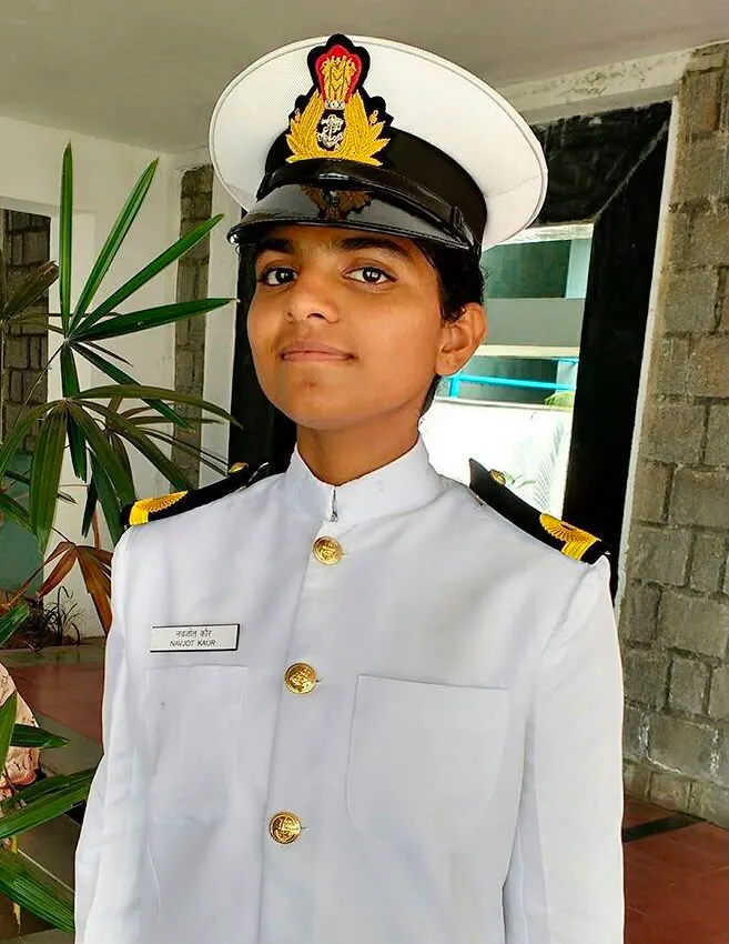 Navajot Kaur after Navy selection fitness transformation at Power Fitness Club.